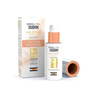 ضد آفتاب رنگی ایزدین Isdin سری FotoUltra مدل Age Repair حجم 50 میلی لیتر