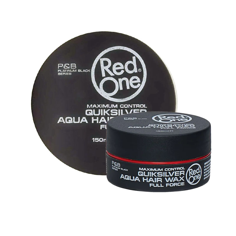 واکس مو ردوان Red One مدل AQUA HAIR WAX (طوسی -براق کننده) حجم 150 میلی لیتر