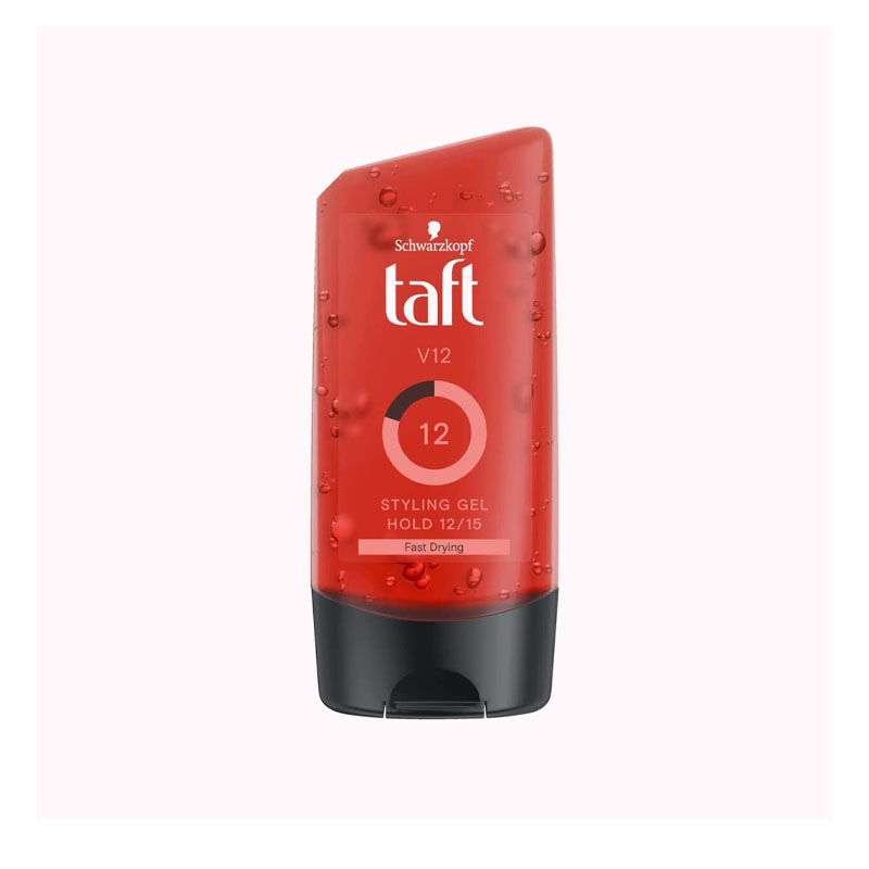 ژل مو کتابی تافت Taft شماره V 12 (قرمز) حجم 150 میلی لیتر