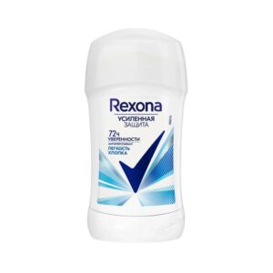 استیک ضد تعریق زنانه روسی رکسونا REXONA مدل COTTON DRY (آبی) حجم ۴۰ میلی لیتر_68c1352a4c906.jpeg استیک ضد تعریق زنانه روسی رکسونا REXONA مدل COTTON DRY (آبی) حجم ۴۰ میلی لیتر