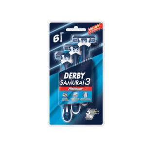 خودتراش مردانه 3 لبه پلاتینیوم سامورایی Derby Samurai 3 بسته 6 عددی_68bfcd12b3249.jpeg خودتراش مردانه 3 لبه پلاتینیوم سامورایی Derby Samurai 3 بسته 6 عددی