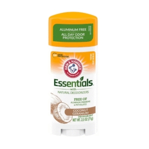 استیک ضد تعریق آرم اند هامر ARM & HAMMER سری Essentials مدل COCONUT GERANIUM (نارگیل) وزن 71 گرم