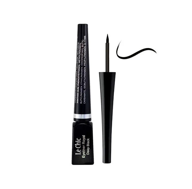 خط چشم ماژیکی لچیک LE CHIC مدل DEEP BLACK حجم 4.5 میلی لیتر