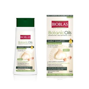 شامپو ضد ریزش مو بیوبلاس BIOBLAS مدل GARLIC (سیر) حجم 360 میلی لیتر_68f26a1820548.jpeg شامپو ضد ریزش مو بیوبلاس BIOBLAS مدل GARLIC (سیر) حجم 360 میلی لیتر