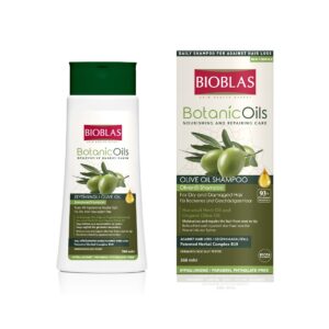 شامپو ضد ریزش مو بیوبلاس BIOBLAS مدل OLIVE (زیتون) حجم 360 میلی لیتر