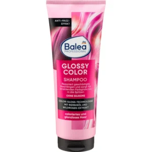 شامپو مو باله آ BALEA مدل GLOSSY COLOR حجم 250 میلی لیتر