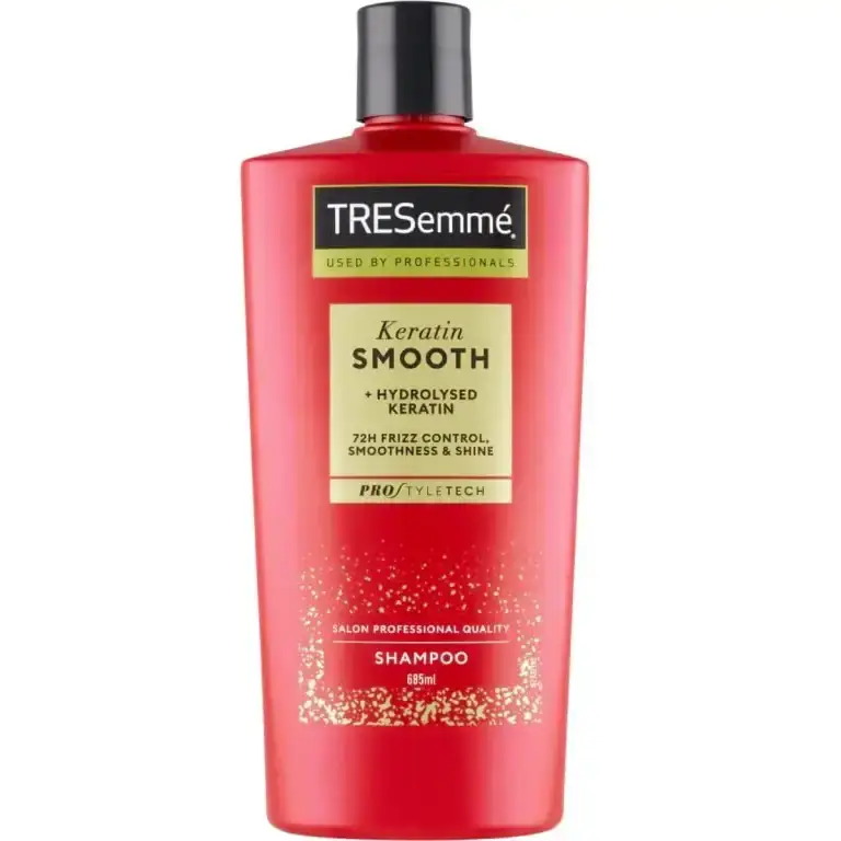 شامپو مو ترزمه TRESEMMEمدل KERATIN SMOOTH (قرمز) حجم 685 میلی لیتر