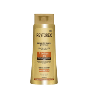 شامپو مو رستورکس RESTOREX مدل BIO OIL COMPLEX (طلایی) حجم 500 میلی لیتر_68f26a1e36161.png شامپو مو رستورکس RESTOREX مدل BIO OIL COMPLEX (طلایی) حجم 500 میلی لیتر