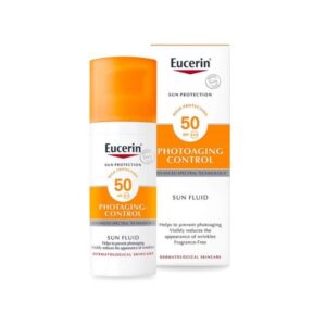 ضد آفتاب فلوئید اوسرین EUCERIN مدل PHOTOAGING CONTROL SPF+50 حجم 50 میلی لیتر
