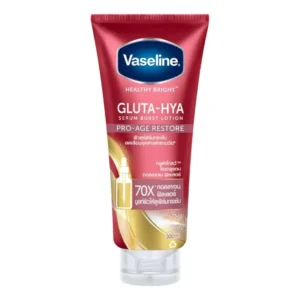 لوسیون تیوپی وازلین VASELINE سری HEALTHY BRIGHT مدل PRO-AGE RESTORE (مسی) حجم ۳۰۰ میلی لیتر