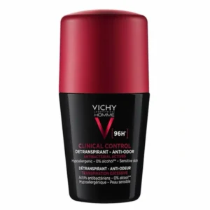 مام رول ضد تعریق ویشی VICHY مدل CLINICAL CONTROL (در زرشکی) حجم ۵۰ میلی لیتر_68f266d32e92c.webp مام رول ضد تعریق ویشی VICHY مدل CLINICAL CONTROL (در زرشکی) حجم ۵۰ میلی لیتر