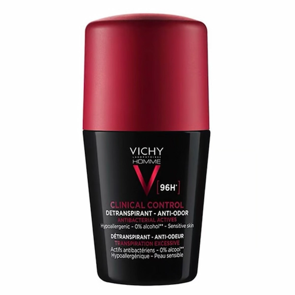 مام رول ضد تعریق ویشی VICHY مدل CLINICAL CONTROL (در زرشکی) حجم ۵۰ میلی لیتر