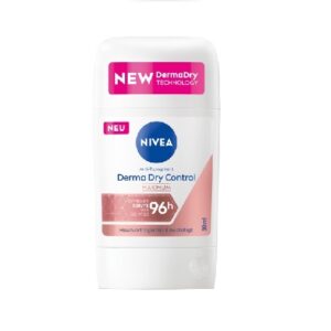استیک ضد تعریق زنانه نیوا NIVEA مدل Derma DRY Control حجم 50 میلی لیتر_6a16bce071cbb.jpeg استیک ضد تعریق زنانه نیوا NIVEA مدل Derma DRY Control حجم 50 میلی لیتر