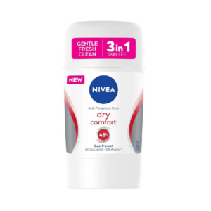 استیک ضد تعریق زنانه نیوا NIVEA مدل DRY COMFORT حجم 50 میلی لیتر_6a16bcdb207fa.png استیک ضد تعریق زنانه نیوا NIVEA مدل DRY COMFORT حجم 50 میلی لیتر