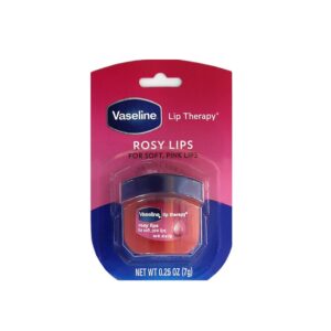 بالم لب کارتی وازلین Vaseline مدل Rosy حجم 7 میلی لیتر
