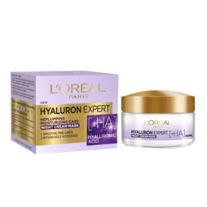 کرم آبرسان شب لورآل LOREAL مدل Hyaluron Expert حجم 50 میلی لیتر