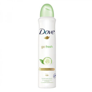 اسپری ضد تعریق زنانه داو Dove مدل Go Fresh (خیار) حجم 250 میلی لیتر_6a2e864b4fd14.jpeg اسپری ضد تعریق زنانه داو Dove مدل Go Fresh (خیار) حجم 250 میلی لیتر
