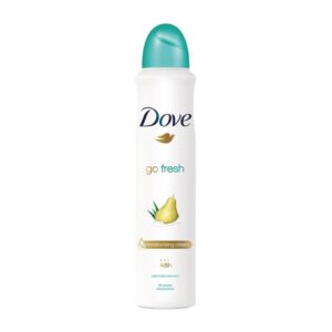 اسپری ضد تعریق زنانه داو Dove مدل Go Fresh (گلابی) حجم 250 میلی لیتر_6a307f7d2719c.jpeg اسپری ضد تعریق زنانه داو Dove مدل Go Fresh (گلابی) حجم 250 میلی لیتر