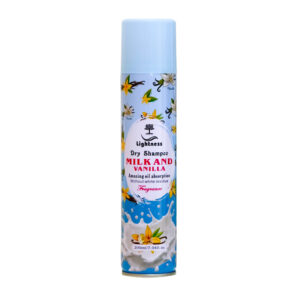 شامپو خشک لایت نس LIGHTNESS مدل MILK & VANILA (شیر و وانیل) حجم 200 میلی لیتر_6a2dd940e5e05.jpeg شامپو خشک لایت نس LIGHTNESS مدل MILK & VANILA (شیر و وانیل) حجم 200 میلی لیتر