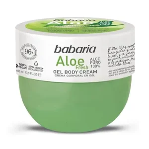 ژل کرم بدن باباریا BABARIA مدل ALOE FRESH حجم 400 میلی لیتر