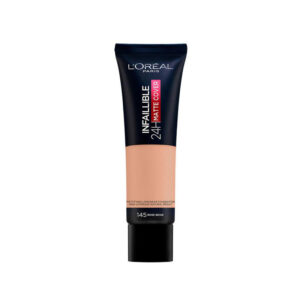 کرم پودر لورآل Loreal مدل Matte Cover شماره 145 حجم 30 میلی لیتر