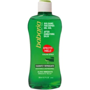 ژل بعد آفتاب باباریا BABARIA مدل ALOE VERA حجم 200 میلی لیتر