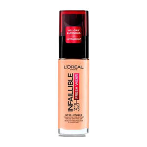 کرم پودر لورآل Loreal مدل Infaillible 32H شماره 220 حجم 30 میلی لیتر